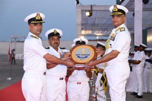 Naval Investiture Ceremony held at INS Hansa, Goa on 14 April 2024