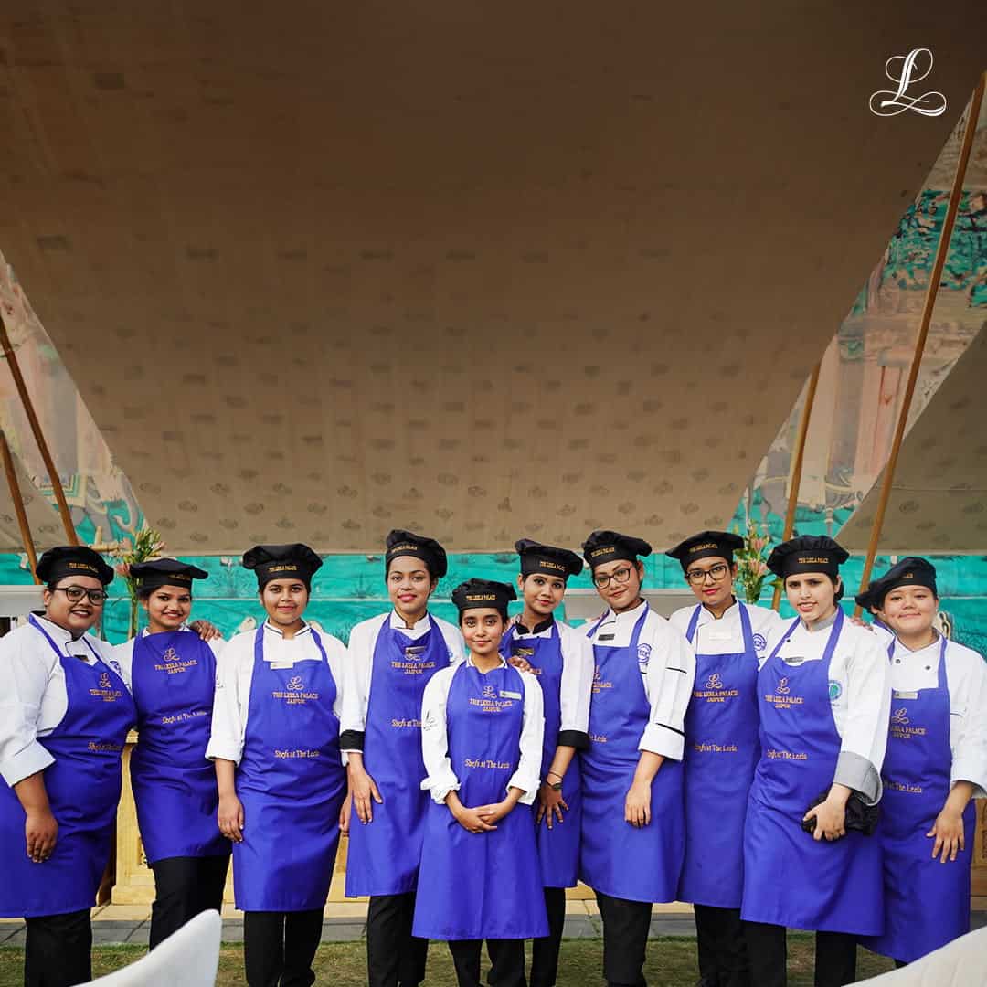 Shefs at The Leela culinary development programme