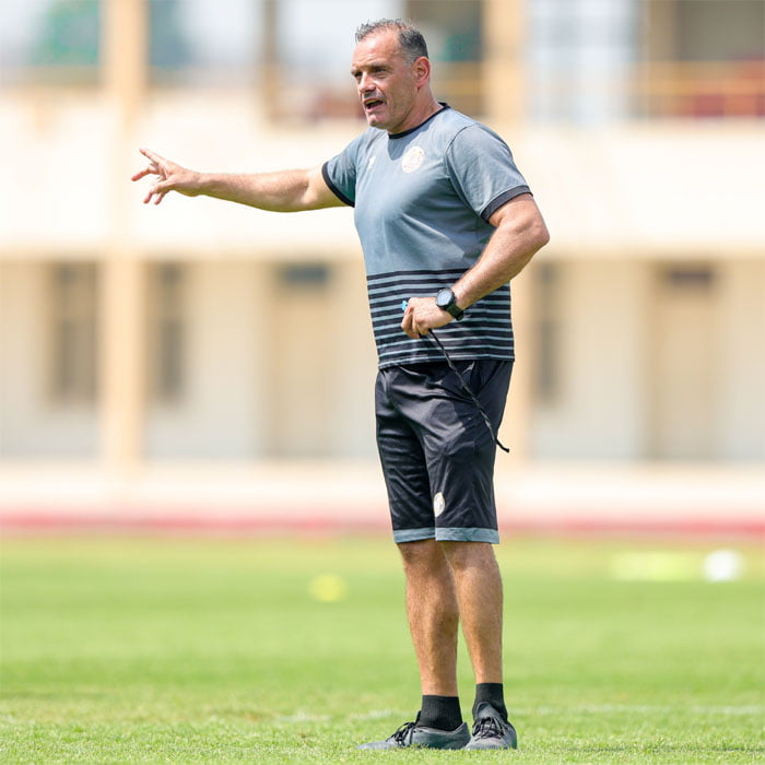 PFC Head Coach Staikos Vergetis