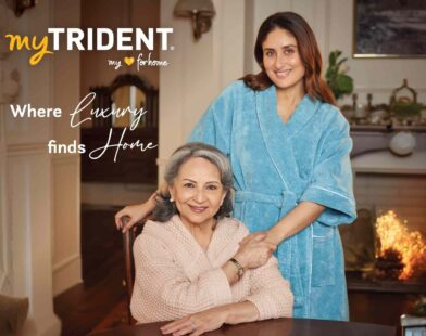 myTrident's new campaign starring enigmatic Kareena Kapoor Khan and iconic Sharmila Tagore showcases their elegance amidst luxurious home essentials